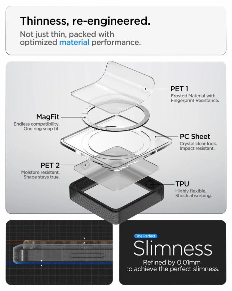 Spigen Ultra Hybrid Mag MagSafe Case for Samsung Galaxy S26 Ultra - Translucent