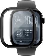 AmazingThing Radix Glass Screen Protector with Case for Apple Watch Series 11 46mm - Black