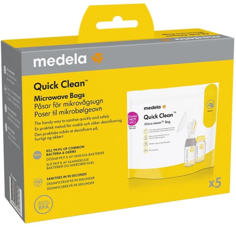 Medela - Quick Clean Microwave Bags - 5 pcs. / Baby and Children