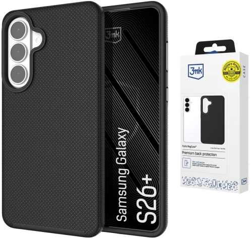 3mk Fortis MagCase for Samsung Galaxy S26+ - black
