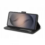 Tech-Protect Wallet MagSafe Case for Samsung Galaxy S26 Ultra - Matte Black