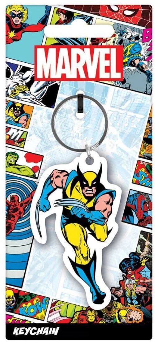 Marvel Comics Rubber Keychain Wolverine