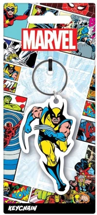 Marvel Comics Rubber Keychain Wolverine
