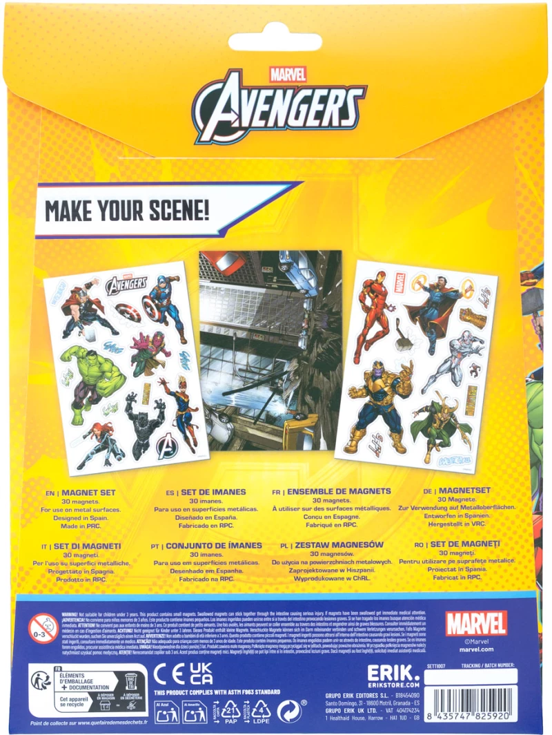 AVERGERS DOOMSDAY - Magnets Set