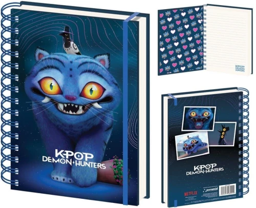 KPop Demon Hunters 3D Wiro Notebook A5 Derpy Tiger