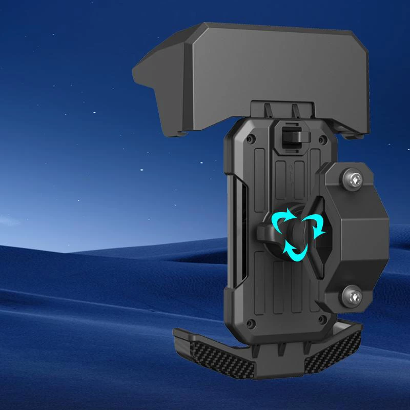 KAKUSIGA βάση ποδηλάτου/μηχανής για smartphone KSC-1594  μαύρη