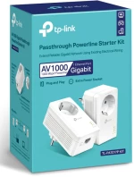 TP-LINK Powerline kit TL-PA7017P, Passthrough, AV1000 Gigabit, Ver. 4.0