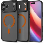 Spigen Ultra Hybrid MagSafe Frost Black Orange-Apple iPhone 17 Pro Max (ACS10482)