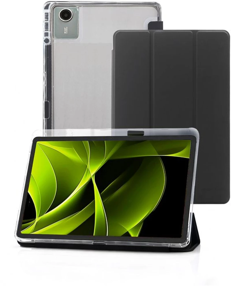 Θήκη Mobile Origin Easy Tablet Case για Lenovo Idea Tab 11 – Transparent / Black (MO-TRA-LIT11)