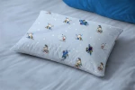 Μαξιλαροθήκη Εμπριμέ kids Bear's Playtime 591 50X70 Sky Blue 100% Cotton - -