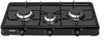 FLORIA ZLN7138 BLACK GAS COOKER