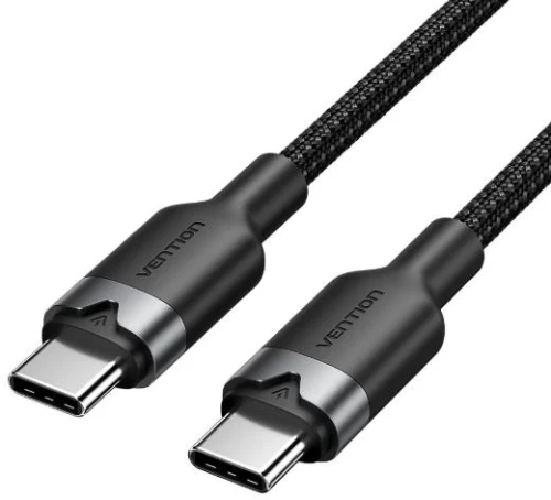 CABLE USB-C TO USB-C/1M BLACK TRDBF VENTION