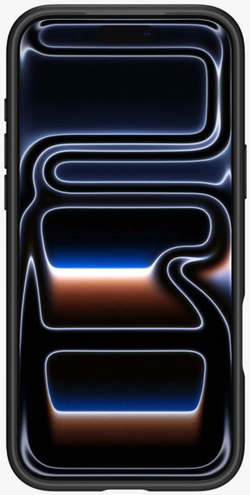 Θήκη Spigen Ultra Hybrid Magsafe για iPhone Apple 17 Pro Max Ημιδιάφανο Μαύρο-Πορτοκαλί