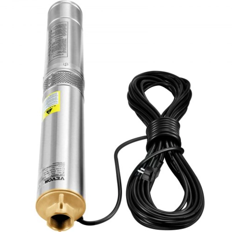 Υποβρύχια αντλία VEVOR Deep Well, 750W 230V/50Hz, 100L/min 66 m Head Sand Resistant