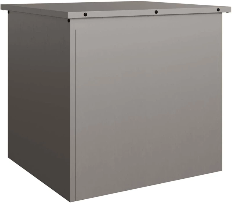 vidaXL Κουτί αποθήκευσης εξωτερικών χώρων Σκ rusty 55 x 50,5 x 50 εκ.