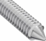 vidaXL Βίδα 2 pcs Ασημί M6 x 60 χιλ. Ατσάλι