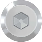 vidaXL Βίδες επίπλων 2 pcs Ασημί M6 x 100 χιλ. Ατσάλι