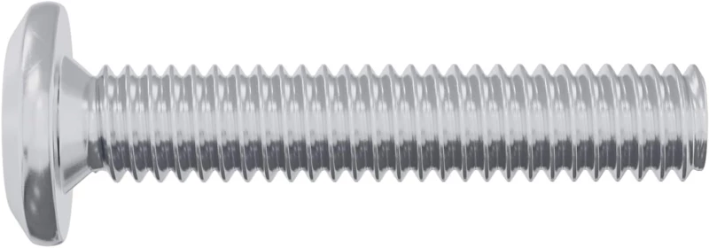 vidaXL Βίδα με κλειδί κεφαλής 2 pcs Ασημί M6 x 30 χιλ. Ατσάλι