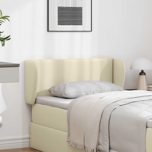 vidaXL Αυτί Κεφαλής Κρεμ 40 x 23 x 6 εκ PVC