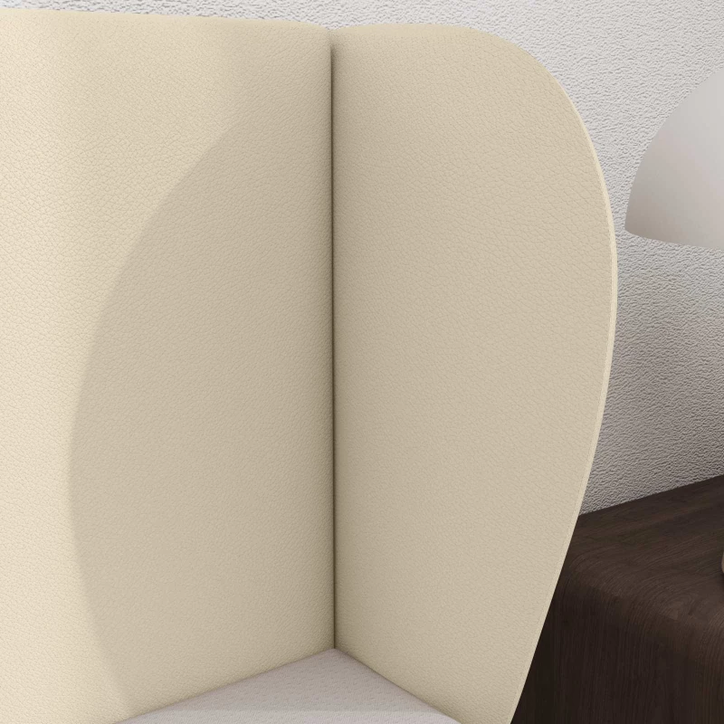 vidaXL Αυτί Κεφαλής Κρεμ 40 x 23 x 6 εκ PVC