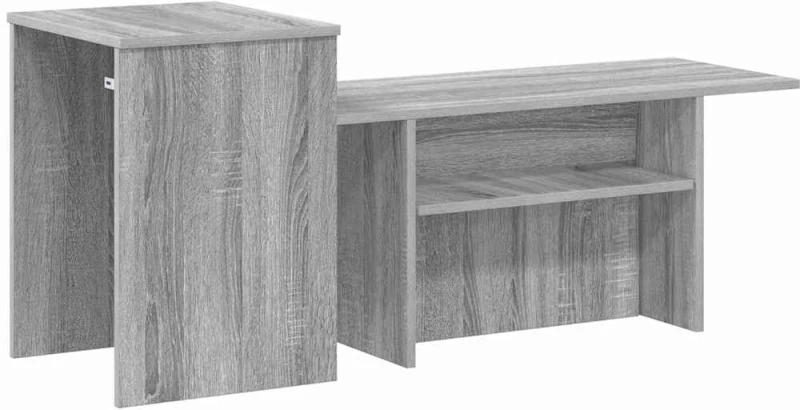 vidaXL Τραπέζι κονσόλας Γκρίζο Σονομα 91,5 x 35 x 38,5 εκ