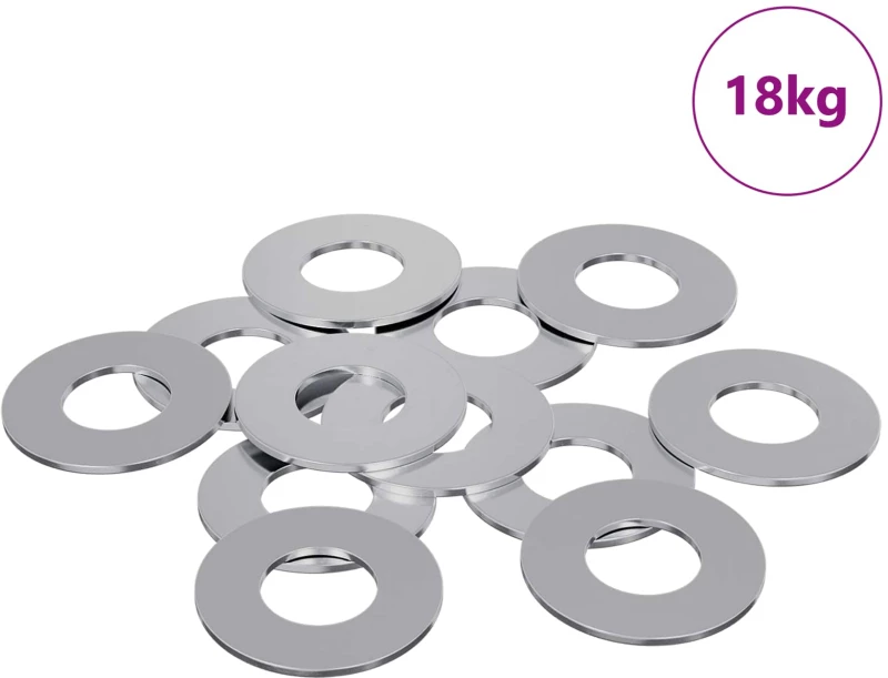 vidaXL Βίδες 11842 pcs Ασημί Σίδερο