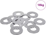 vidaXL Βίδες 11842 pcs Ασημί Σίδερο