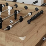 vidaXL Τραπέζι Φουτμπολ Τεχνίτικη Δρυς 146,5 x 74 x 85 εκ.