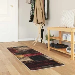 vidaXL Χαλί Runner MARSA Πολύχρωμο 50 x 200 εκ. Πολυέστερ και PVC
