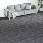 vidaXL Πλάκες Δαπέδου 18 pcs Μαύρο και Λευκό 5,26 τ.μ. PVC