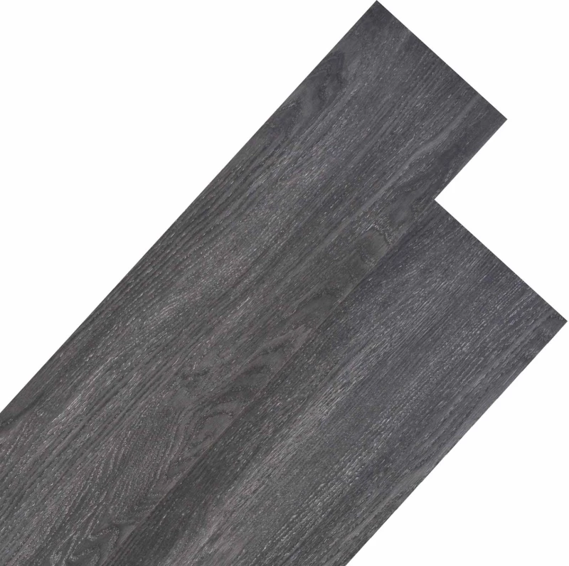 vidaXL Πλάκες Δαπέδου 18 pcs Μαύρο και Λευκό 5,26 τ.μ. PVC