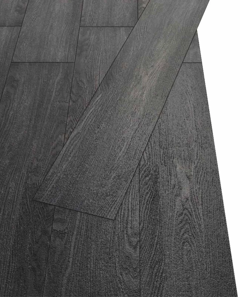 vidaXL Πλάκες Δαπέδου 18 pcs Μαύρο και Λευκό 5,26 τ.μ. PVC