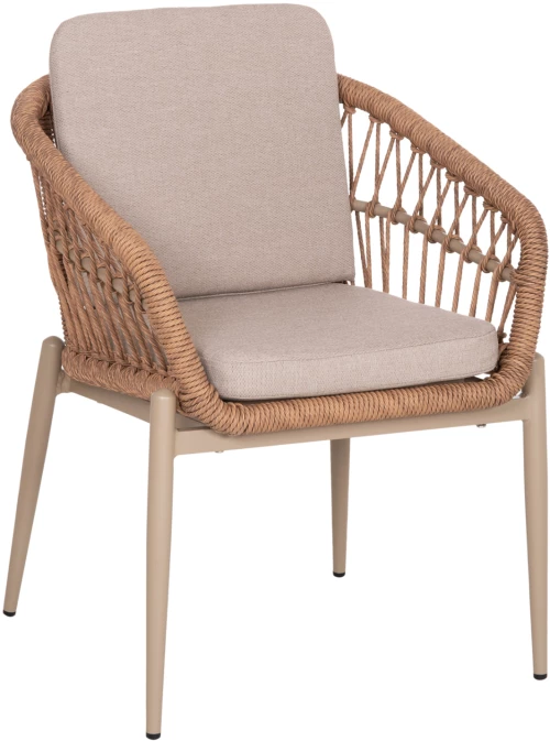 ΠΟΛΥΘΡΟΝΑ ΑΛΟΥΜΙΝΙΟΥ GALDIN HM6272.03 ΚΑΠΟΥΤΣΙΝΟ-P.E.RATTAN-ΜΠΕΖ ΥΦΑΣΜΑ 65x60x76Υεκ