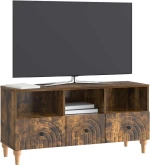 vidaXL Ντουλάπι TV Καπνιστή Δρυς 102 x 34,5 x 50 εκ.