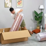 Compressed Nextdeco τριθέσιος καναπές-κρεβάτι κίτρινος 200x100x75εκ.
