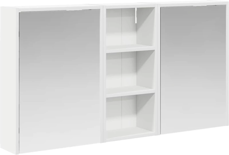 vidaXL Σετ Ντουλαπιών Μπάνιου 3 pcs 116 x 16 x 62,5 εκ.