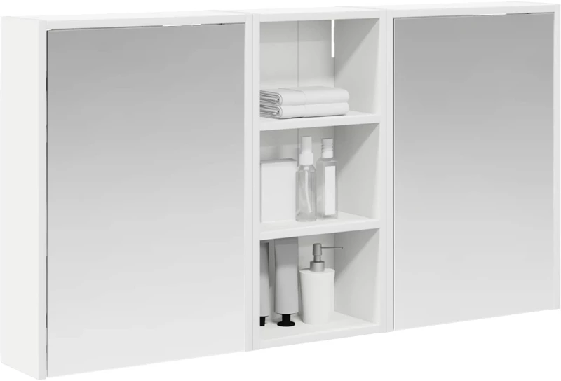 vidaXL Σετ Ντουλαπιών Μπάνιου 3 pcs 116 x 16 x 62,5 εκ.
