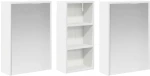 vidaXL Σετ Ντουλαπιών Μπάνιου 3 pcs 116 x 16 x 62,5 εκ.