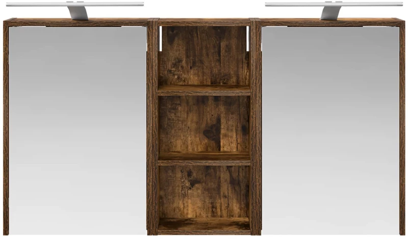 vidaXL Σετ Ντουλαπιών Μπάνιου 3 pcs 116 x 16 x 62,5 εκ.