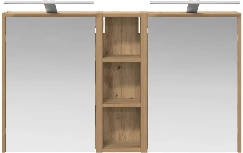 vidaXL Σετ Ντουλαπιών Μπάνιου 3 pcs 106 x 16 x 62,5 εκ.