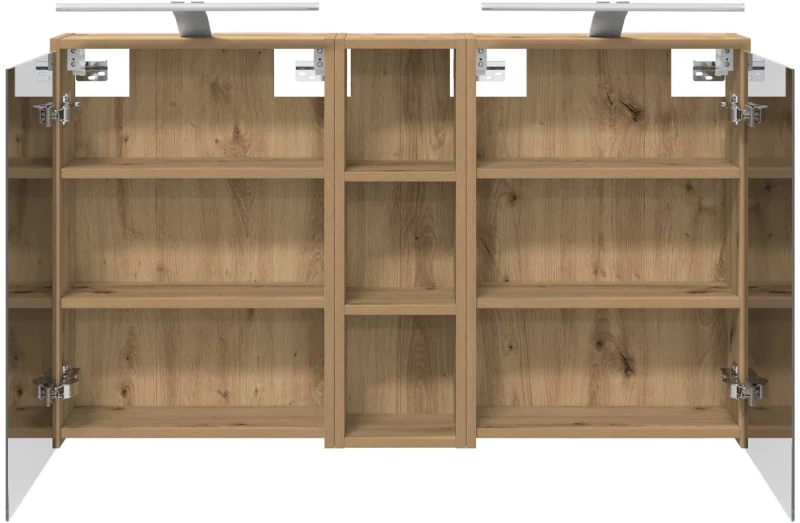 vidaXL Σετ Ντουλαπιών Μπάνιου 3 pcs 106 x 16 x 62,5 εκ.