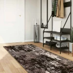 vidaXL Χαλί Runner MARSA Μαύρο 100 x 300 cm Πολυέστερ και PVC