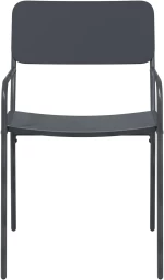 vidaXL Καρέκλες Κήπου 2 pcs Ανθρακί 51 x 55 x 81 εκ Ατσάλι