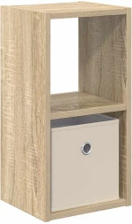 vidaXL Κομοδίνο Δρύς Sonoma 25,5 x 22 x 49,5 εκ Επεξεργασμένο ξύλο
