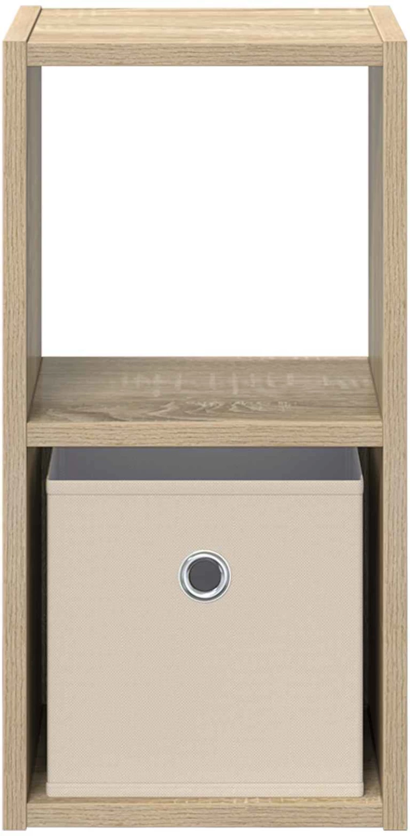 vidaXL Κομοδίνο Δρύς Sonoma 25,5 x 22 x 49,5 εκ Επεξεργασμένο ξύλο
