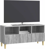 vidaXL Ντουλάπι TV Γκρι Sonoma 102 x 34,5 x 50 εκ. Επεξεργασμένο Ξύλο
