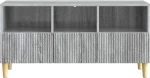 vidaXL Ντουλάπι TV Γκρι Sonoma 102 x 34,5 x 50 εκ. Επεξεργασμένο Ξύλο