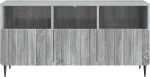 vidaXL Ντουλάπι TV Γκρι Sonoma 102 x 34,5 x 50 εκ. Επεξεργασμένο Ξύλο