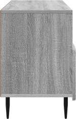 vidaXL Ντουλάπι TV Γκρι Sonoma 102 x 34,5 x 50 εκ. Επεξεργασμένο Ξύλο