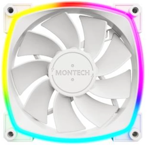 CASE FAN 120MM/RX120 PWM WHITE MONTECH